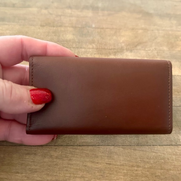 Burberry Brown Leather Key Case Holder - Picture 4 of 10